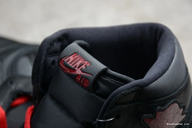 Bmlin High Air 1 Retro Jordan Black OG Satin 555088-060 0709